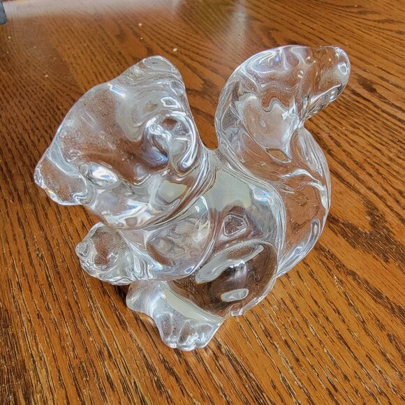 Vintage Princess House Crystal Squirrel Figurine-1990s - Picture 2 of 3